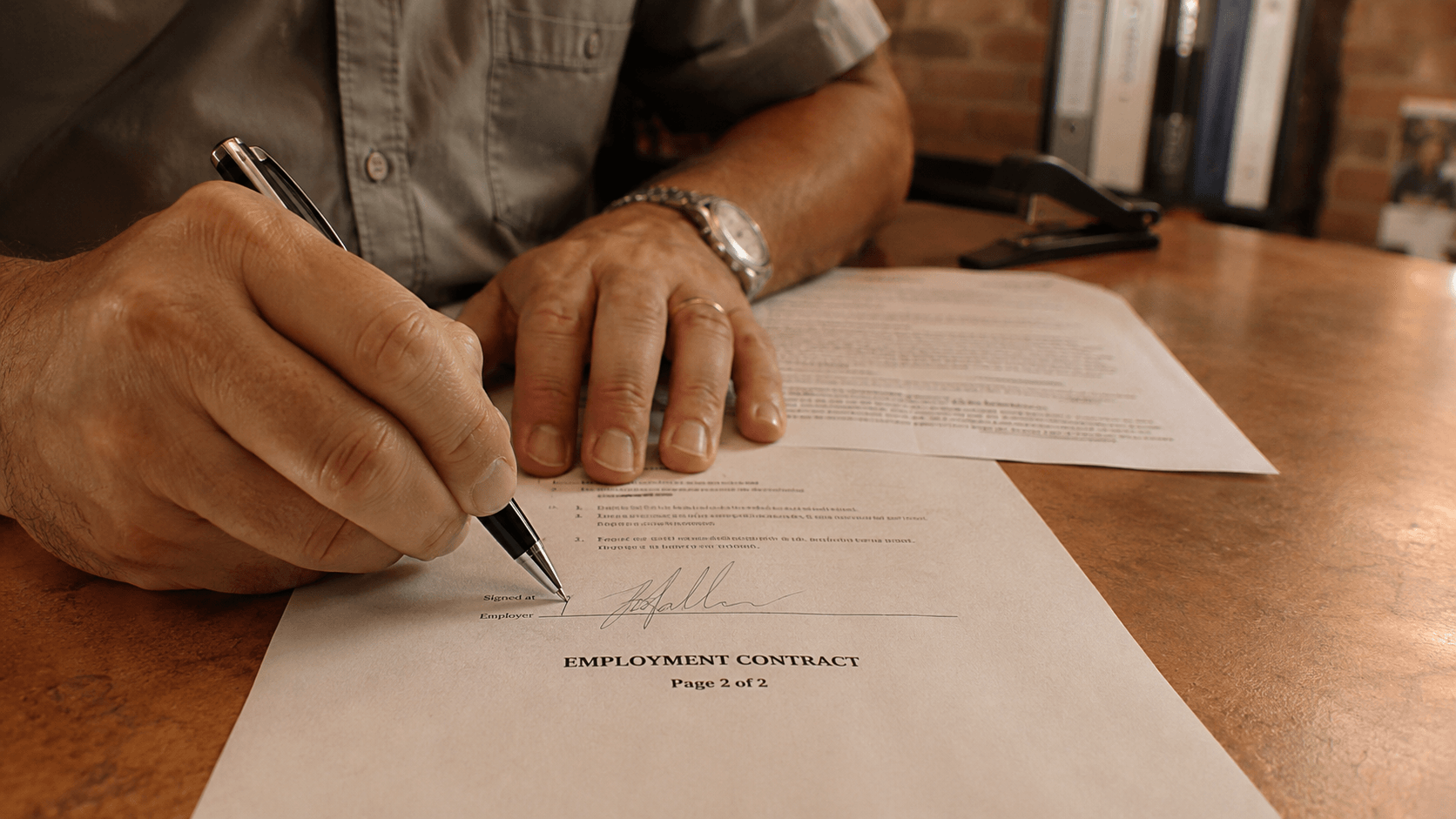 Employment contract template South Africa BCEA Section 29 particulars POPIA