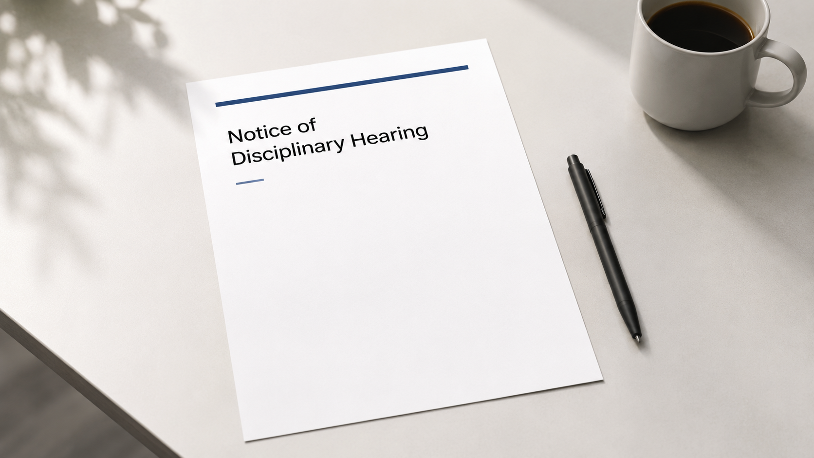 Notice of disciplinary hearing template South Africa 2025 Code of Good Practice Dismissal CCMA